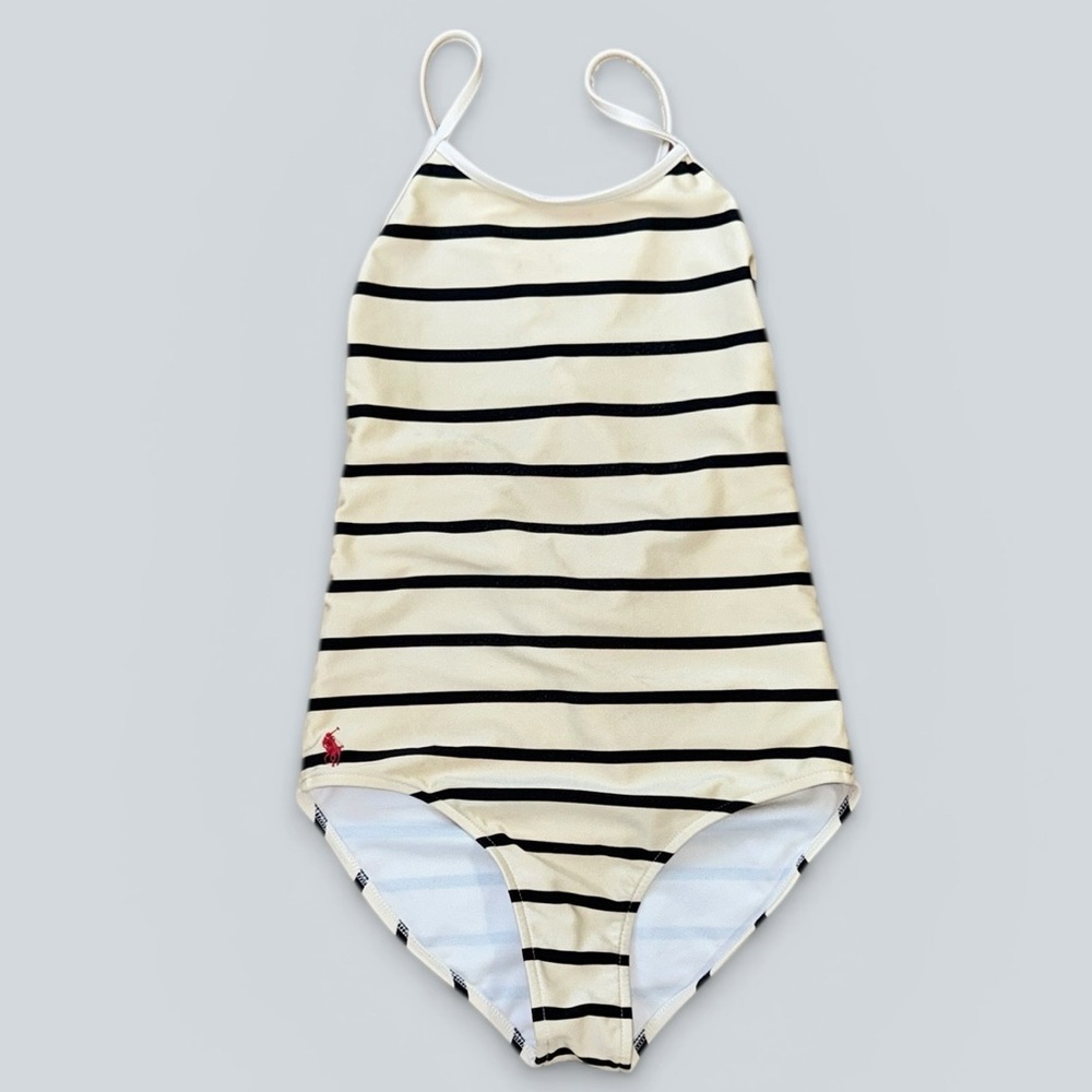Polo Ralph Lauren Striped One Piece Swimsuit